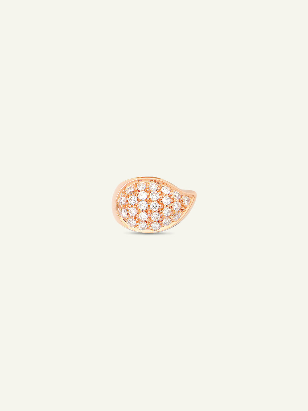 SIGNATURE Drop Clasp Diamond Pavé with Diamond Pavé