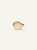 SIGNATURE Drop Clasp with Diamond Pavé