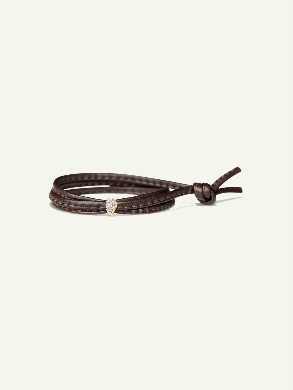 SIGNATURE Drop Clasp Diamond Pavé mit Diamant Pavé