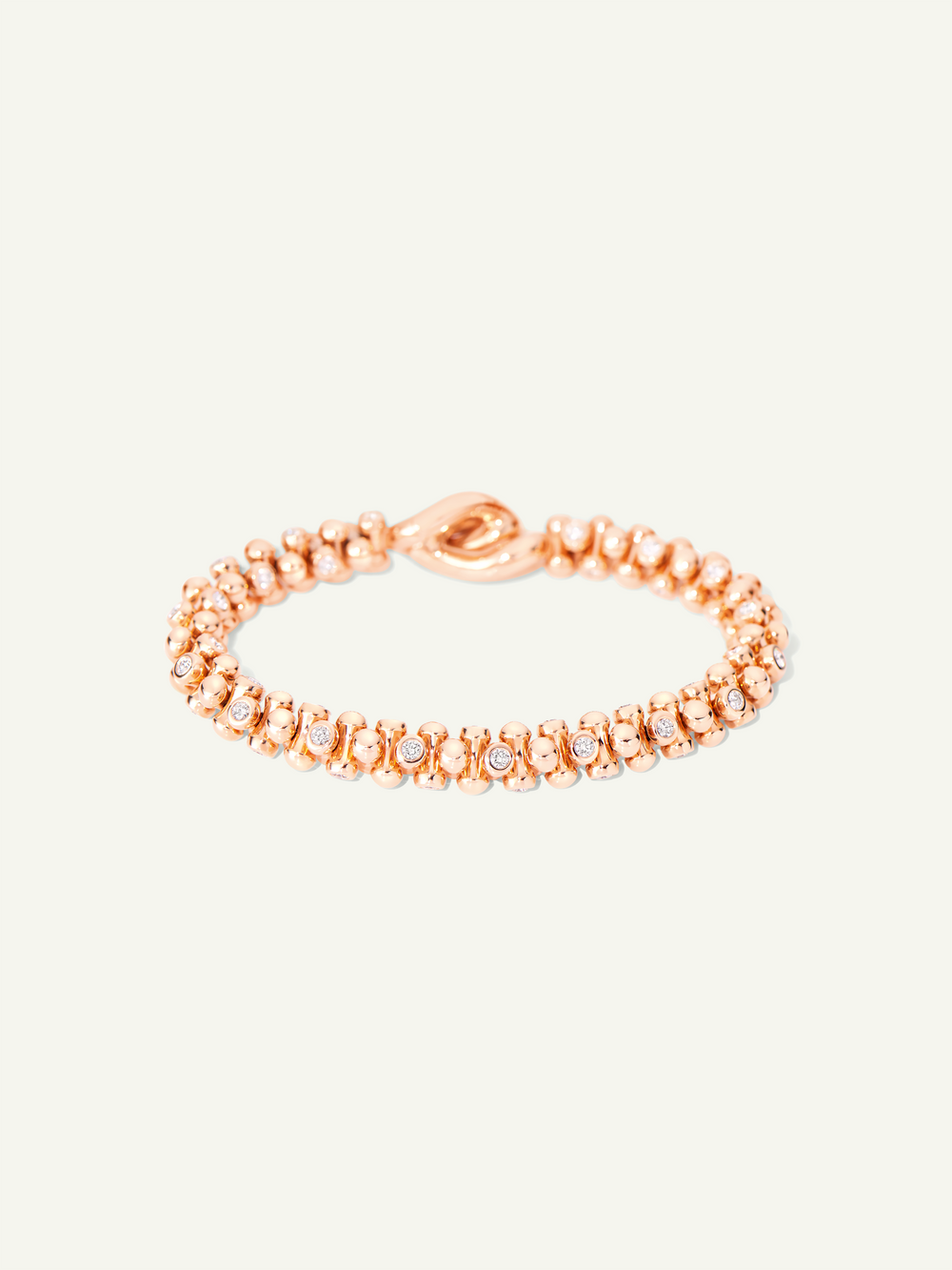 B-AD-alt-Cl-rg | Bracelet ALWAYS DIAMONDS alternating Classic