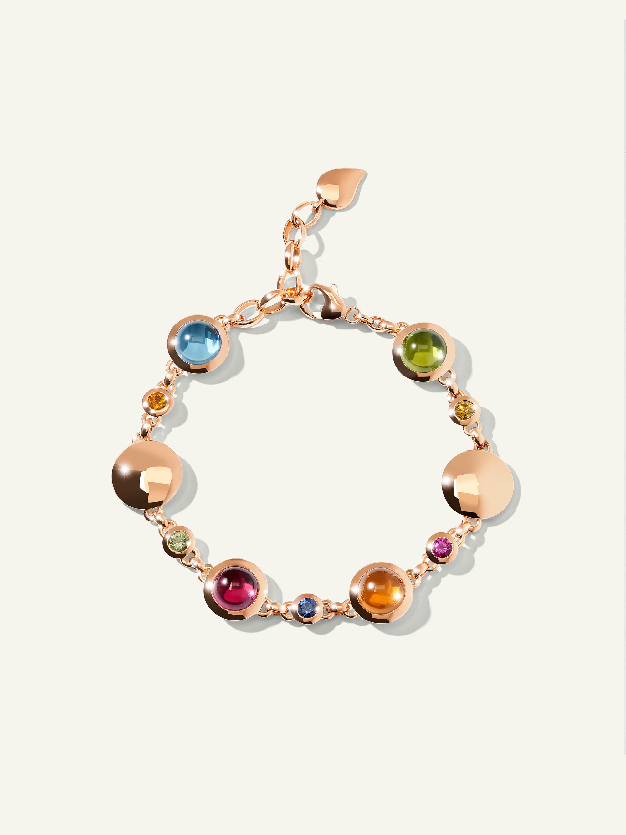BOUTON Armband in 'Candy' mit Saphiren