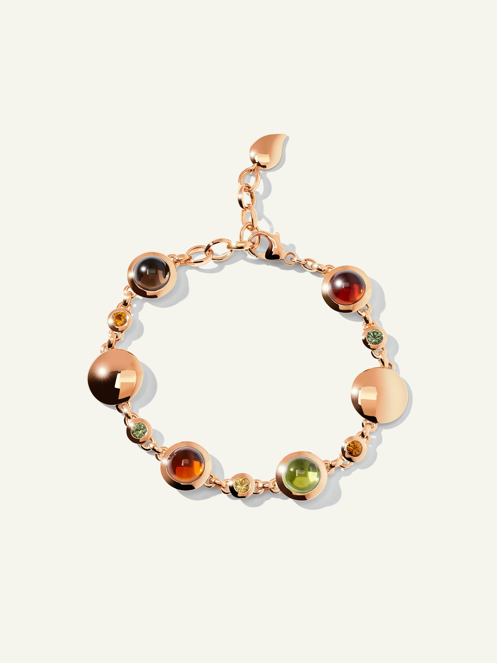 BOUTON Armband in 'Indian Summer' mit Saphiren