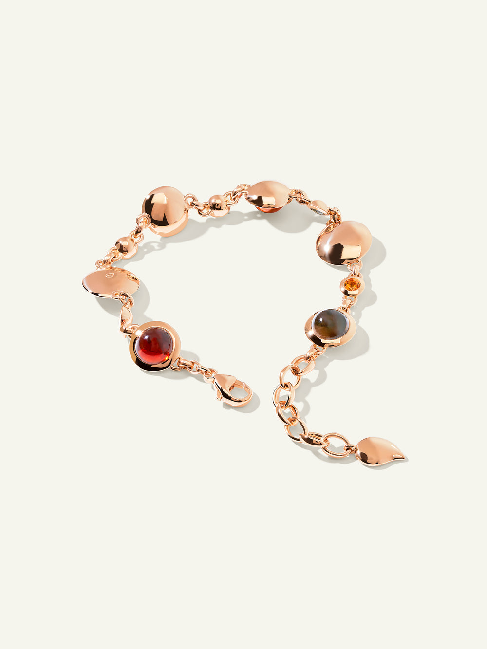 BOUTON Armband in 'Indian Summer' mit Saphiren