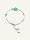 B-BOU-c-Lag-sm-wg | BOUTON Mini Chain Bracelet, in 'Lagoon'