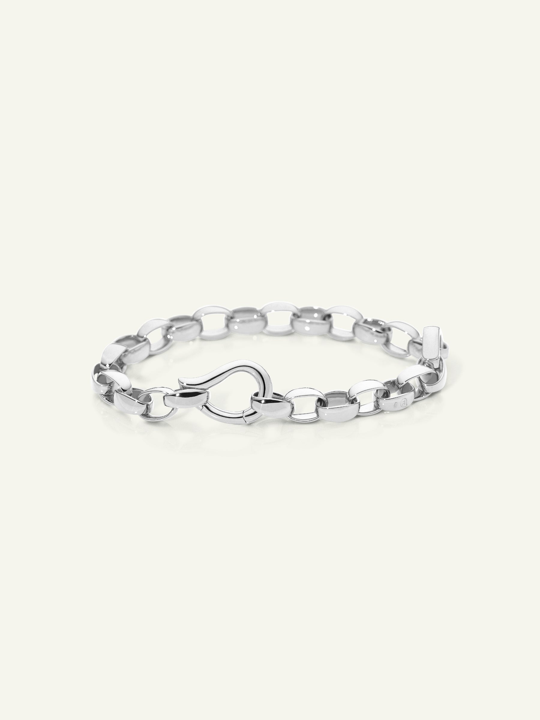 SIGNATURE Bracelet Drop 18K white gold