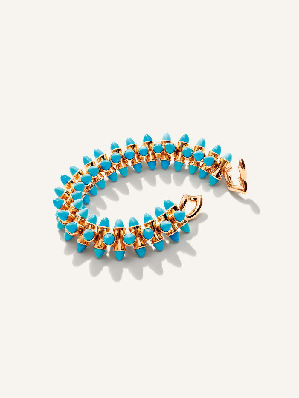 B-MC-Tur-rg | MIKADO Bracelet in 'Turquoise'