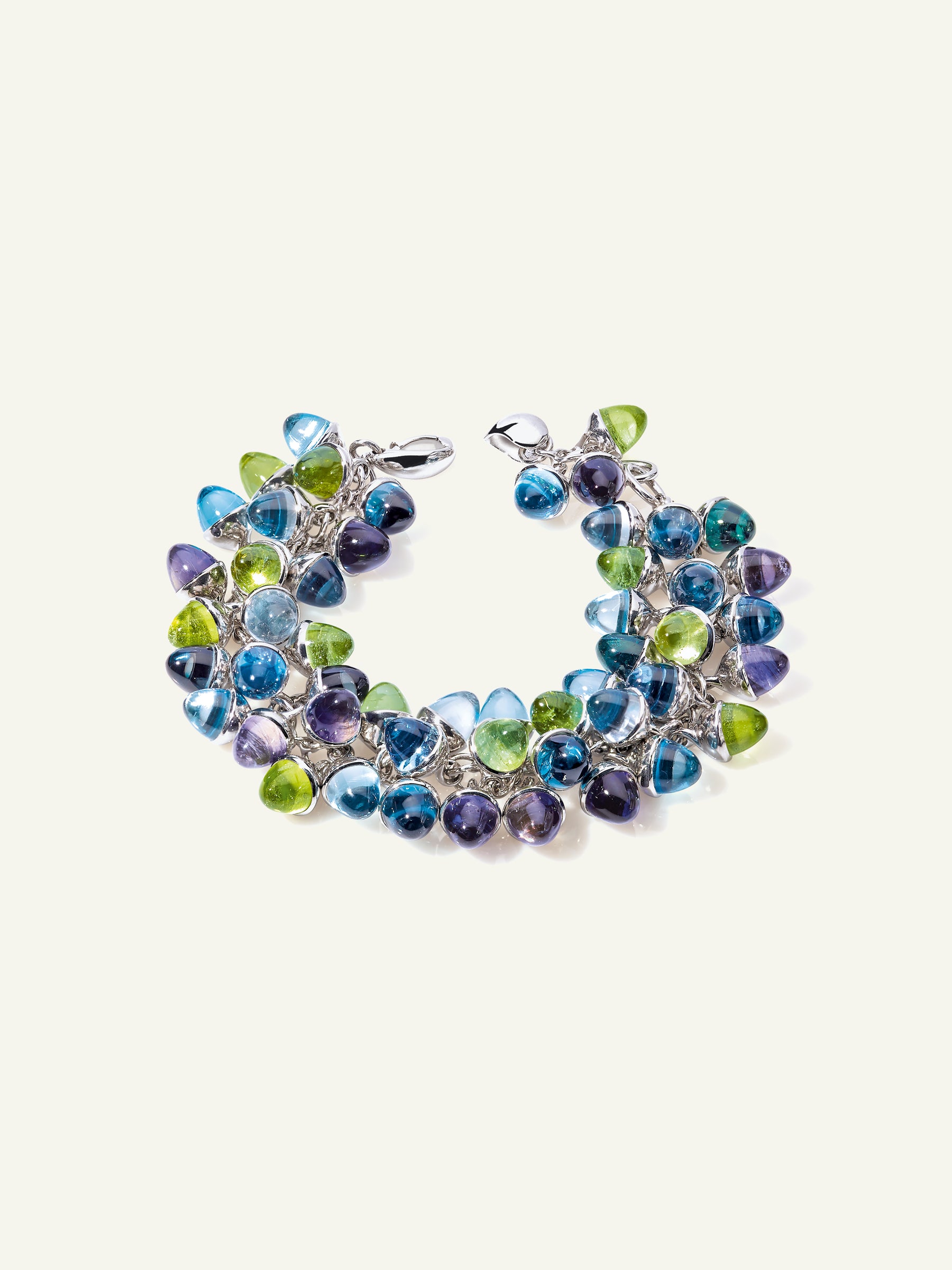 B-MFL-Car-wg | MIKADO Flamenco Bracelet in 'Caribbean'