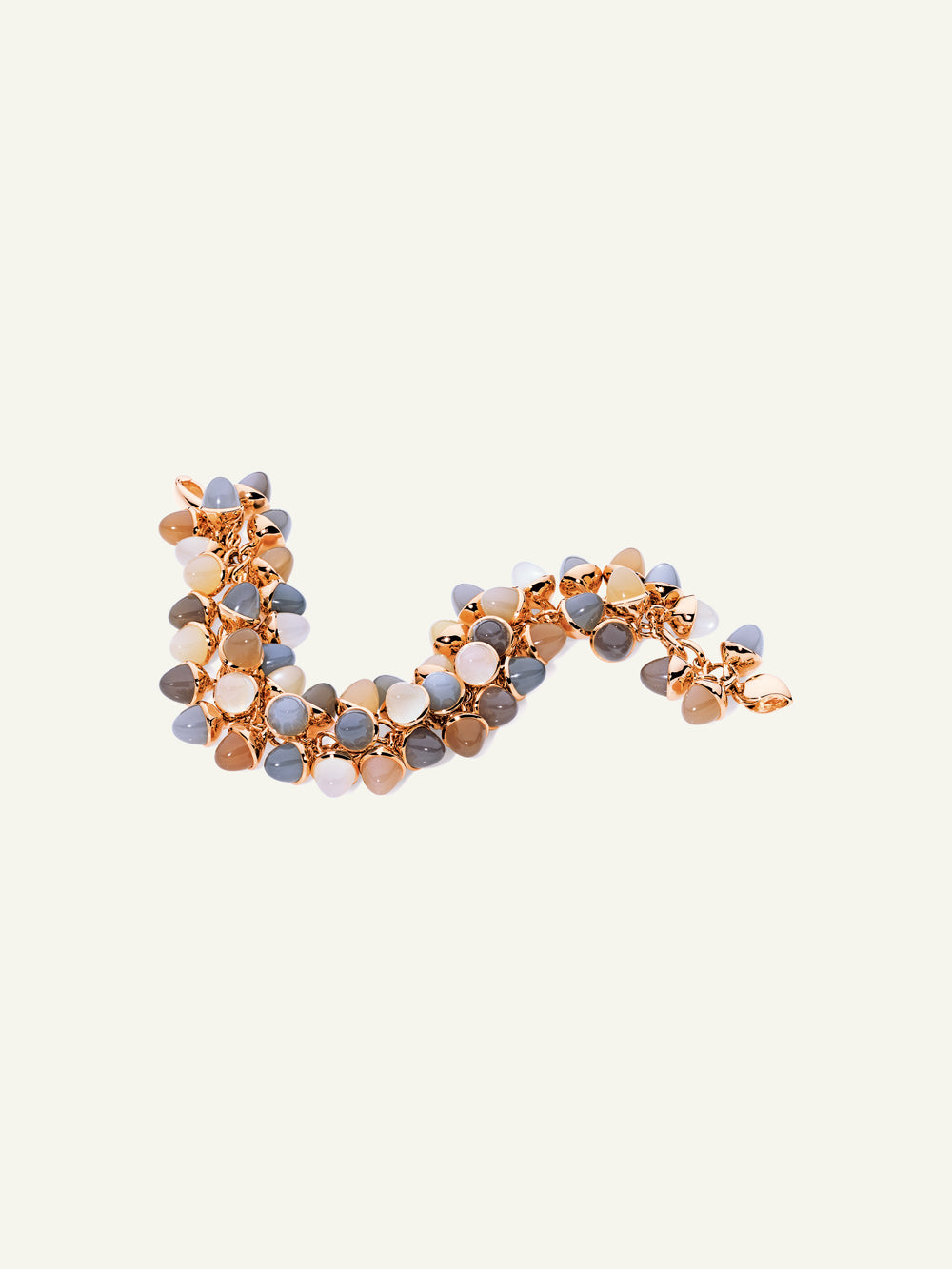 B-MFL-Cas-rg | MIKADO Flamenco Bracelet in 'Cashmere'