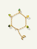 MIKADO Flamenco Charm Armband in 'Rainforest'
