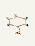 MIKADO Flamenco Charm Bracelet in 'Sky'