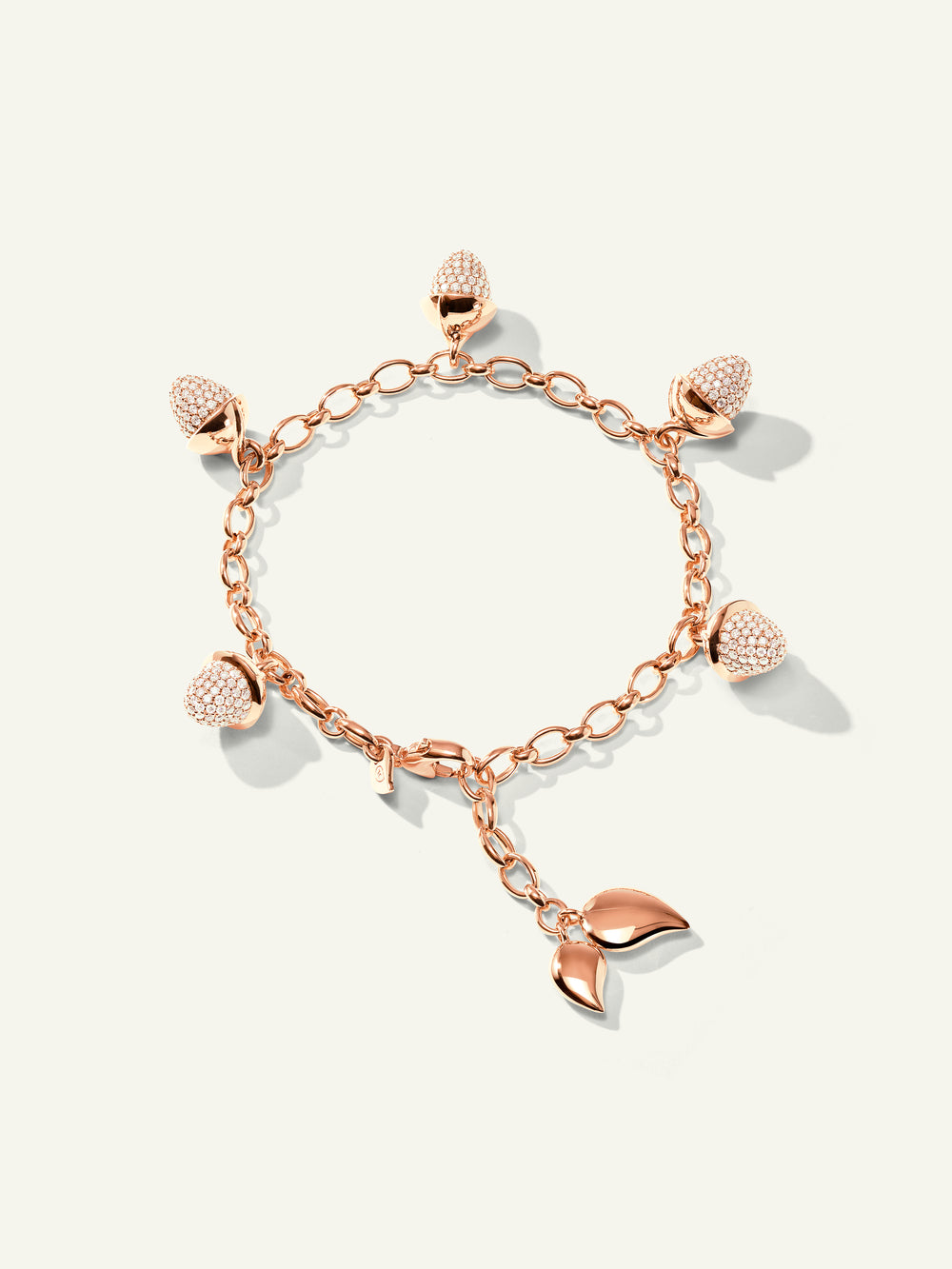 Bracelet MIKADO Flamenco Charm Diamond Pavé Diamond Pavé