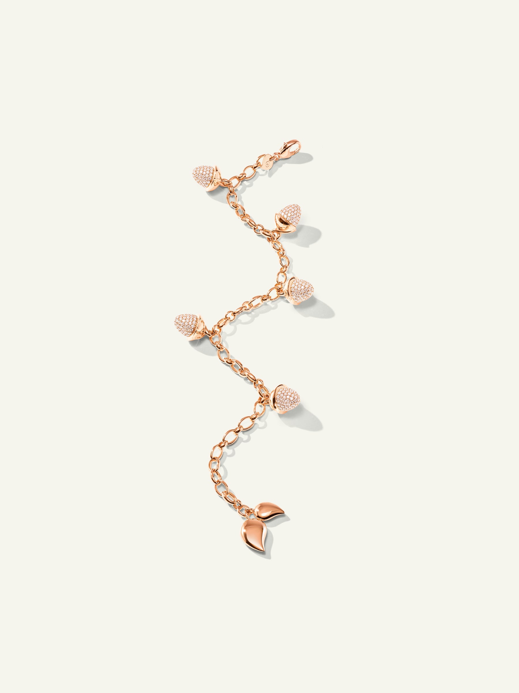 Bracelet MIKADO Flamenco Charm Diamond Pavé Diamond Pavé