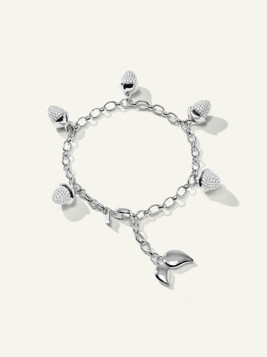 Bracelet MIKADO Flamenco Charm Diamond Pavé Diamond Pavé