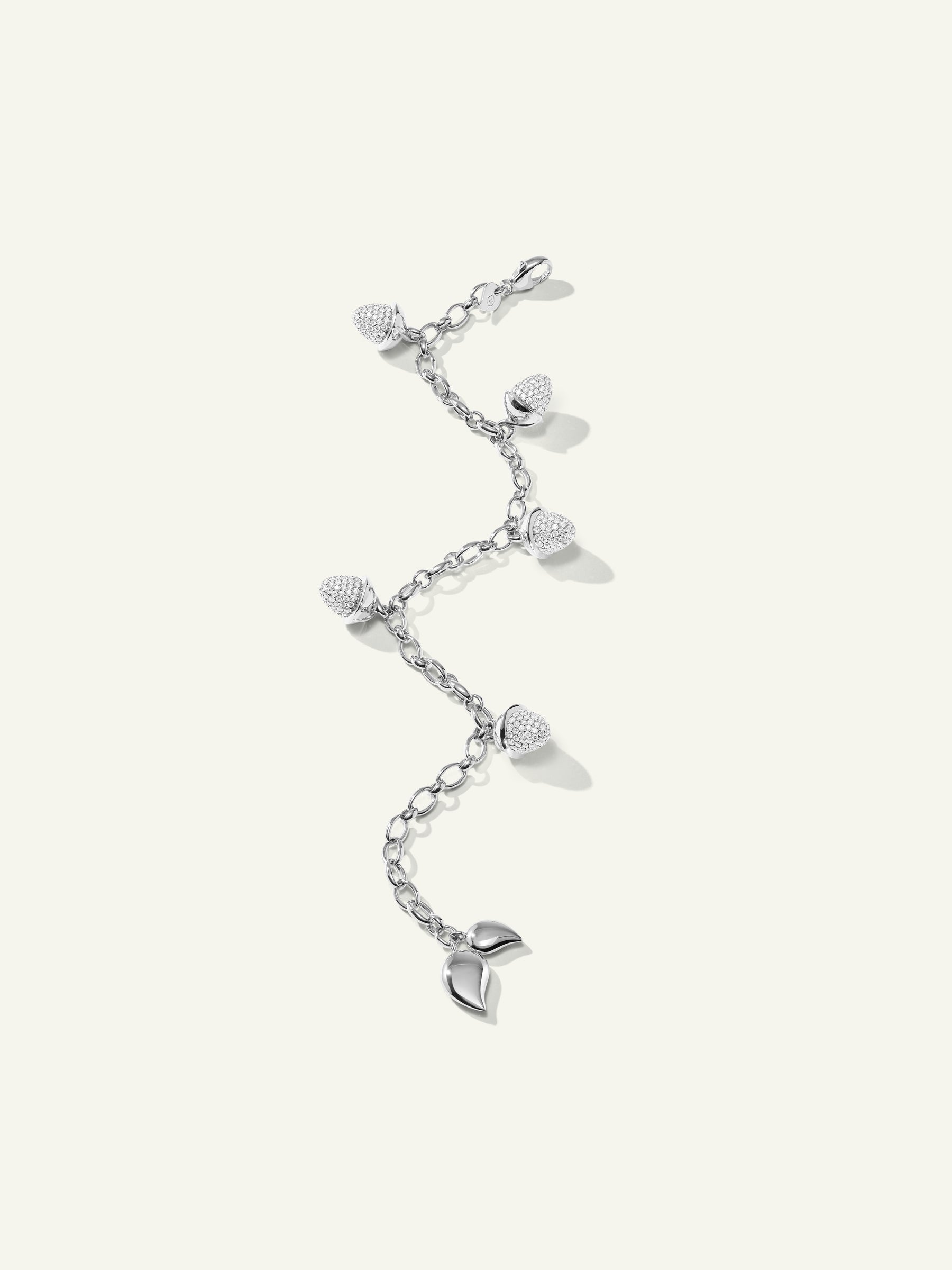 Bracelet MIKADO Flamenco Charm Diamond Pavé Diamond Pavé