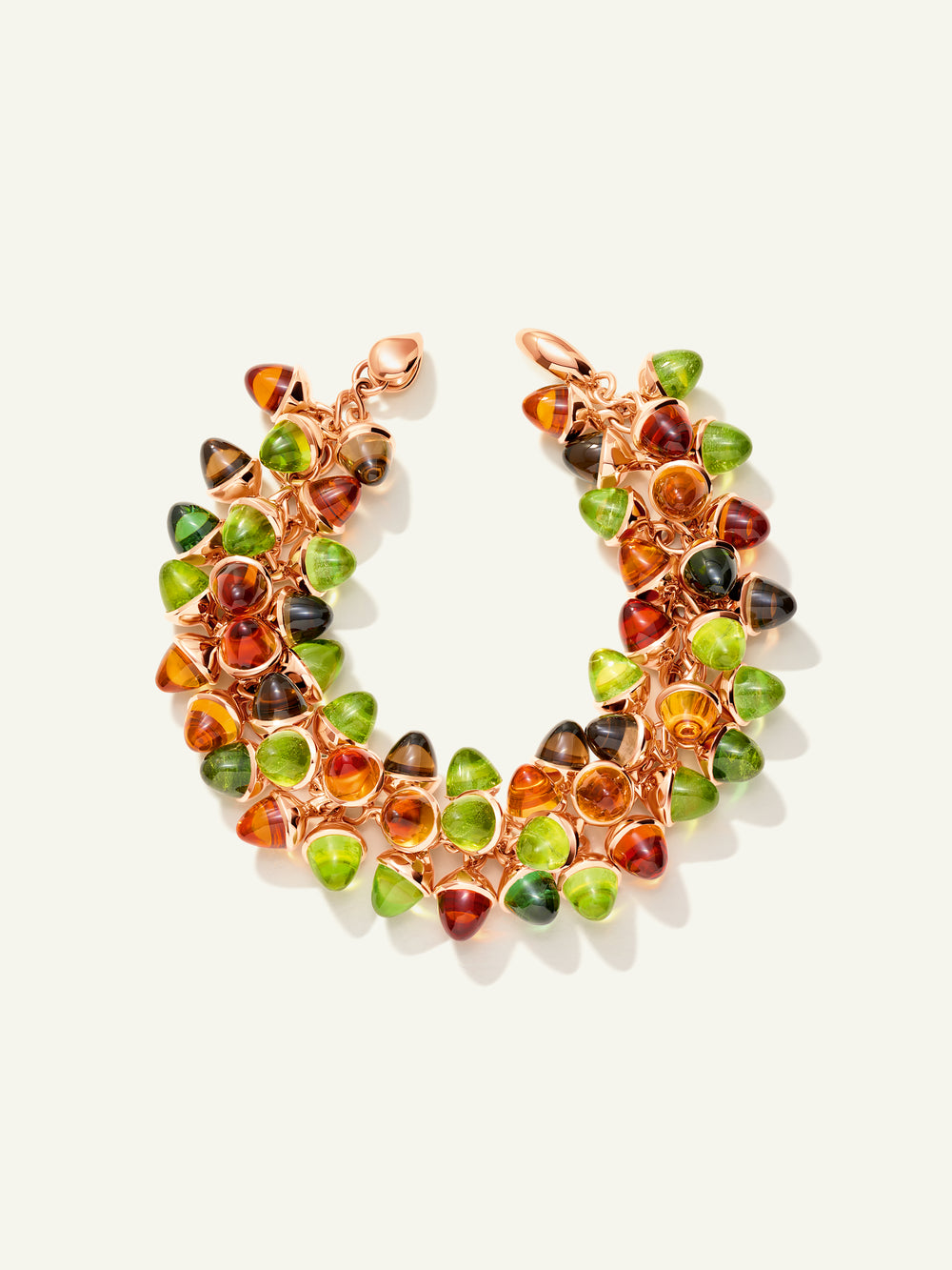 B-MFL-IS-rg | MIKADO Flamenco Bracelet in 'Indian Summer'