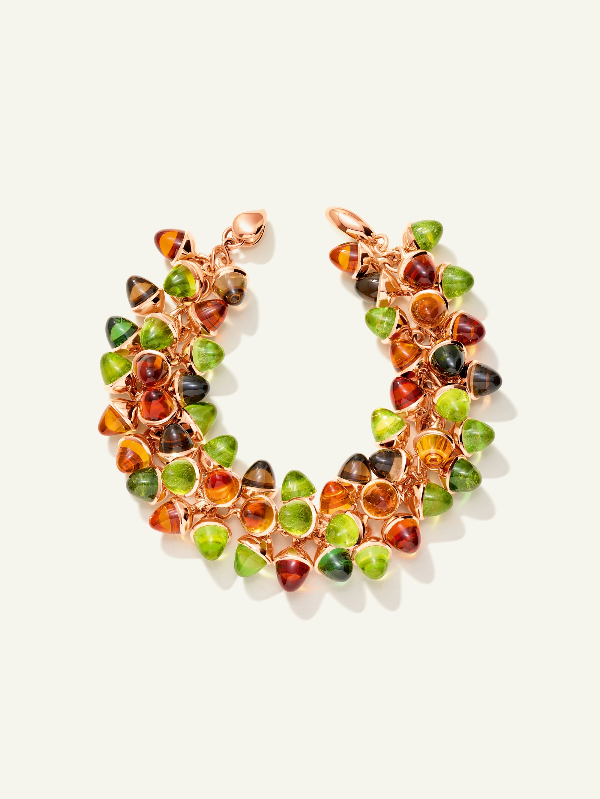 B-MFL-IS-rg | MIKADO Flamenco Bracelet in 'Indian Summer'