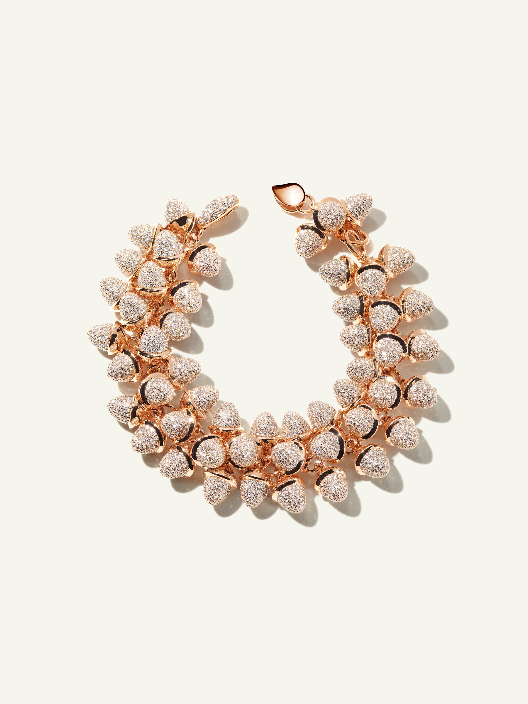 Bracelet MIKADO Flamenco 'Diamond Pavé'