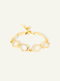 SIGNATURE Large Bracelet with Diamond Pavé