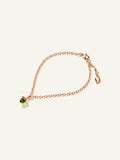 B-mMC-c-Per-rg | Bracelet MiniMIKADO with Peridot