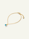 MiniMIKADO Armband mit Swiss Topas