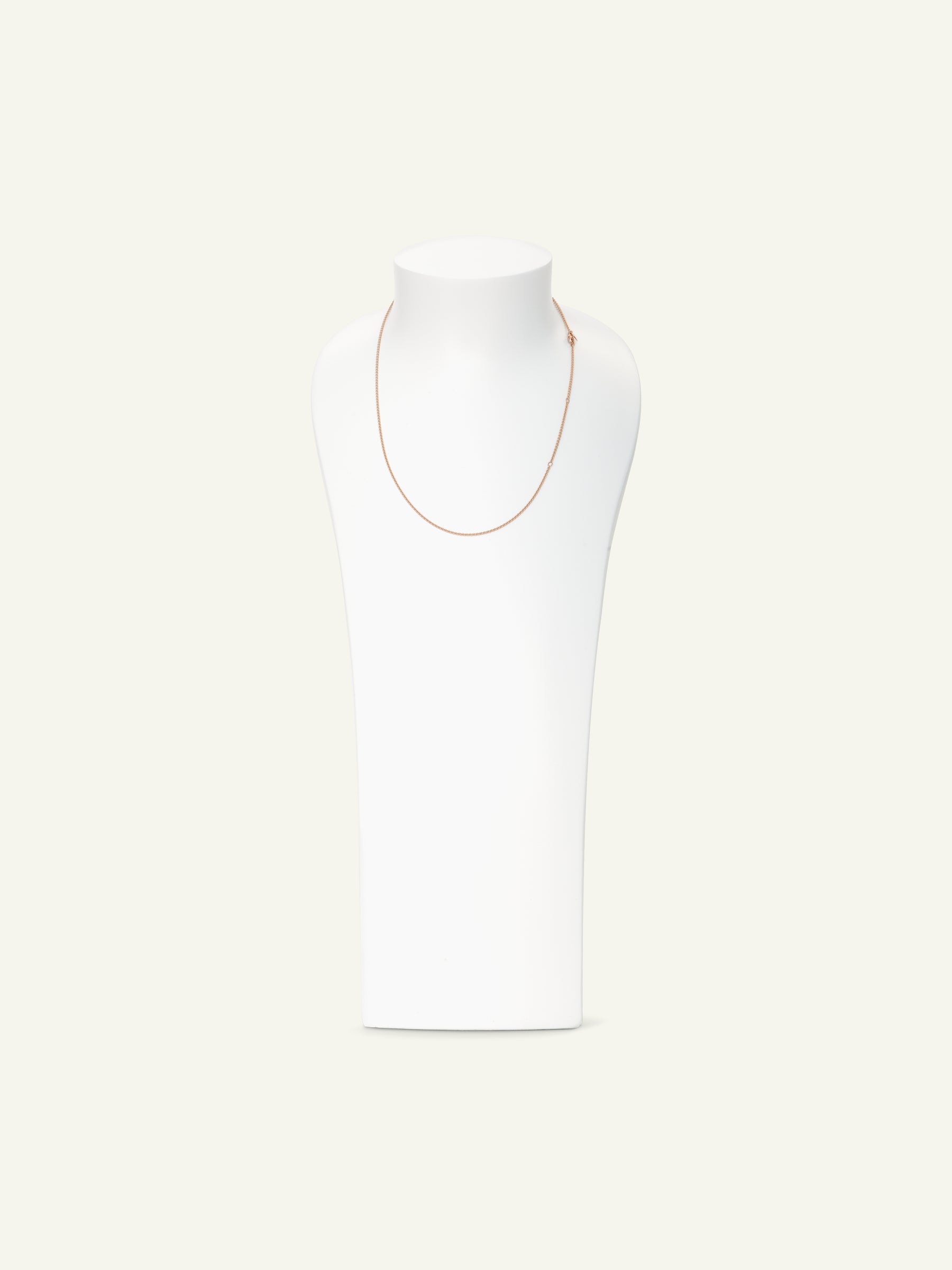 Chain BELCHER, 1,5 mm, 51 cm 18K Roségold