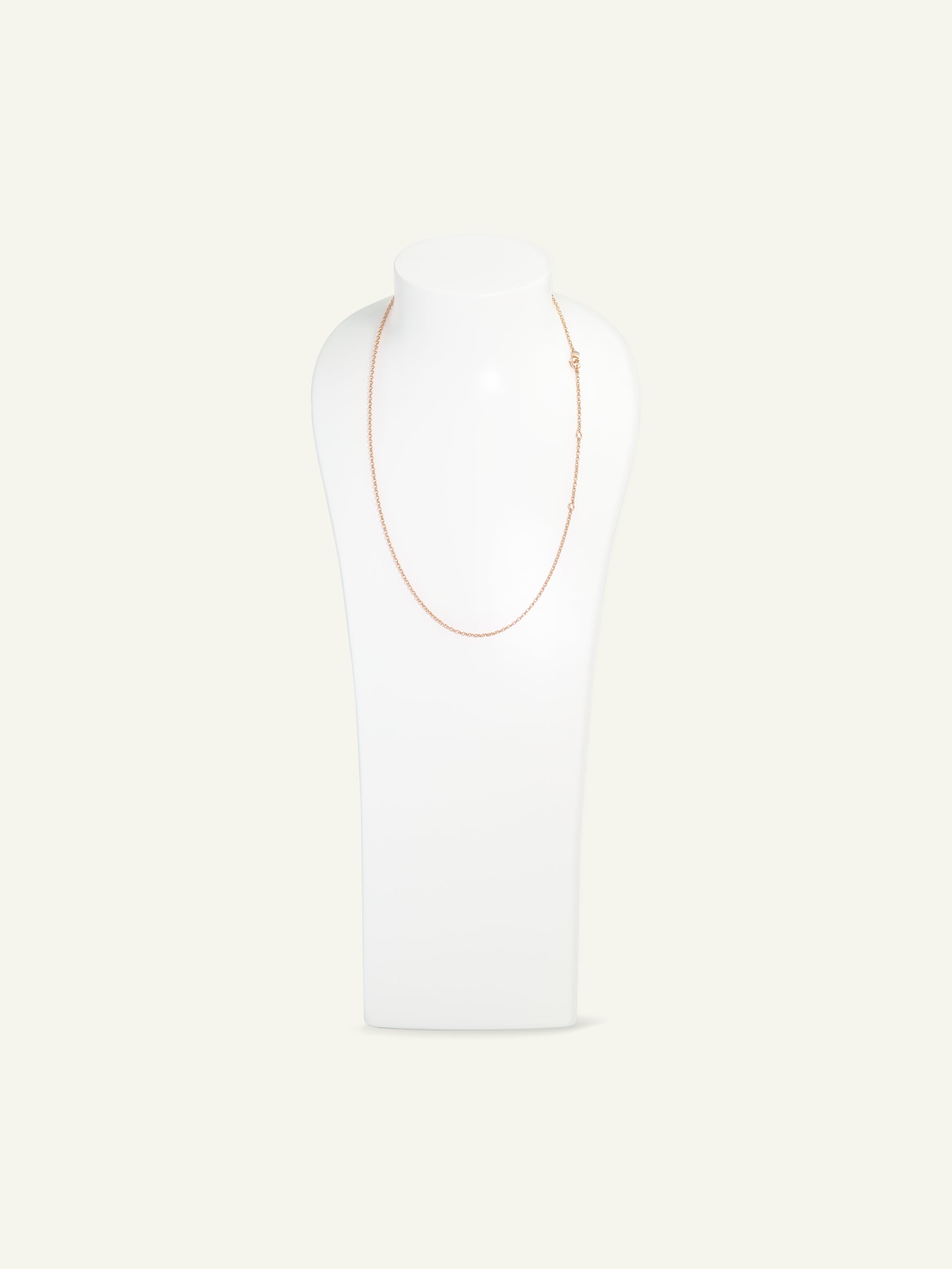 Chain BELCHER, 2,0 mm, 60 cm 18K rose gold