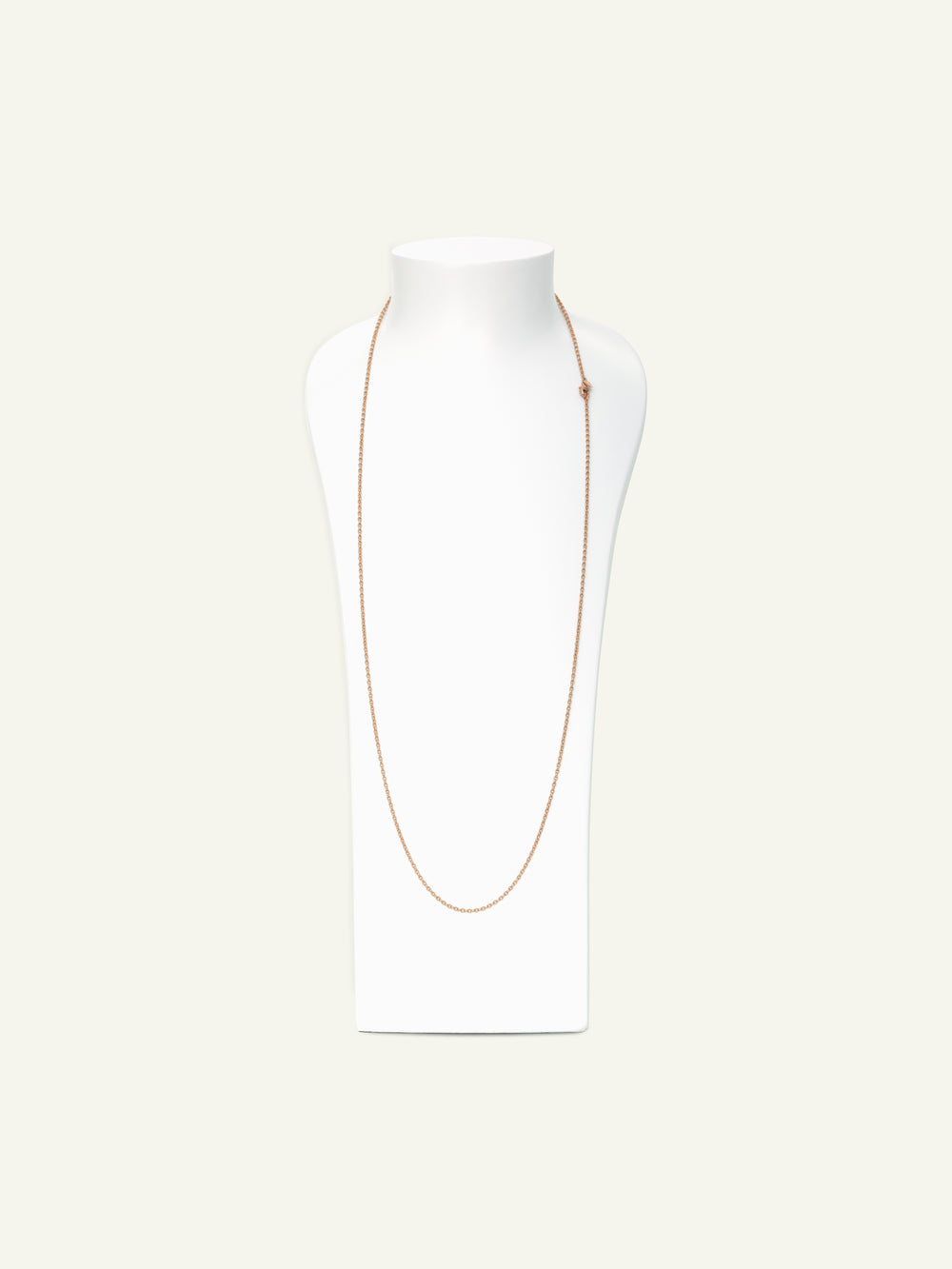 Chain BELCHER, 2,0 mm, 90 cm 18K rose gold