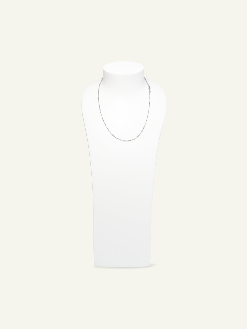 Chain BELCHER, 2,0 mm, 51 cm 18K white gold