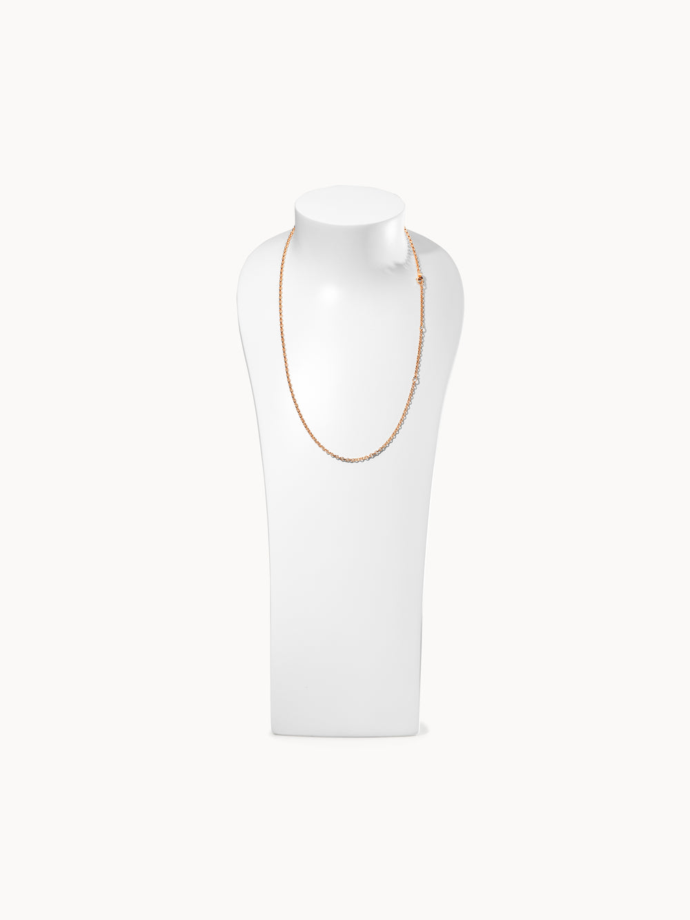 Chain BELCHER, 2,8 mm, 60 cm 18K rose gold