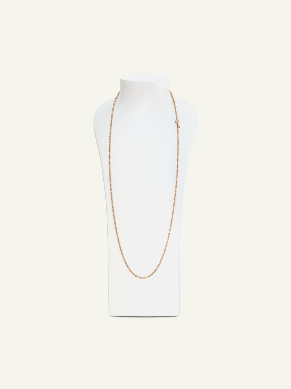 Chain BELCHER, 2,8 mm, 90 cm 18K rose gold