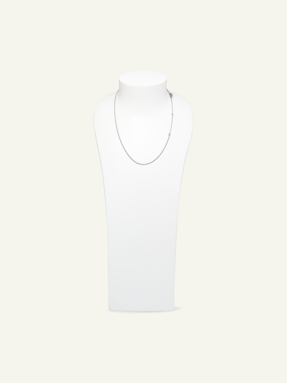 CHAIN Eight 2 mm, 51 cm 18K white gold
