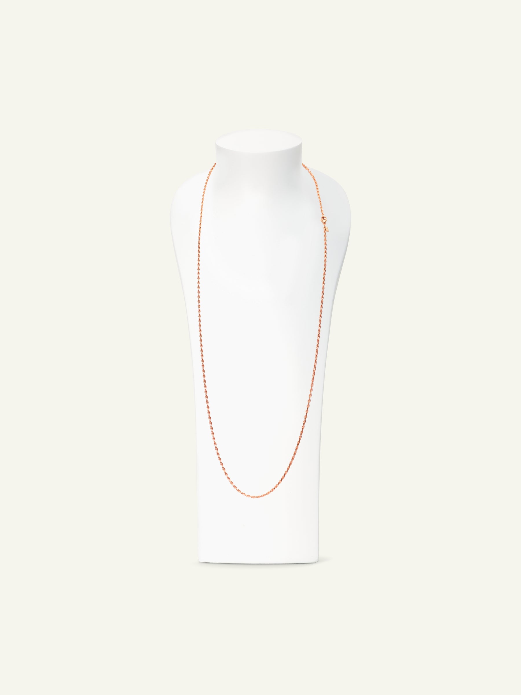 Chain EIGHT, 2,8 mm, 90 cm 18K Roségold