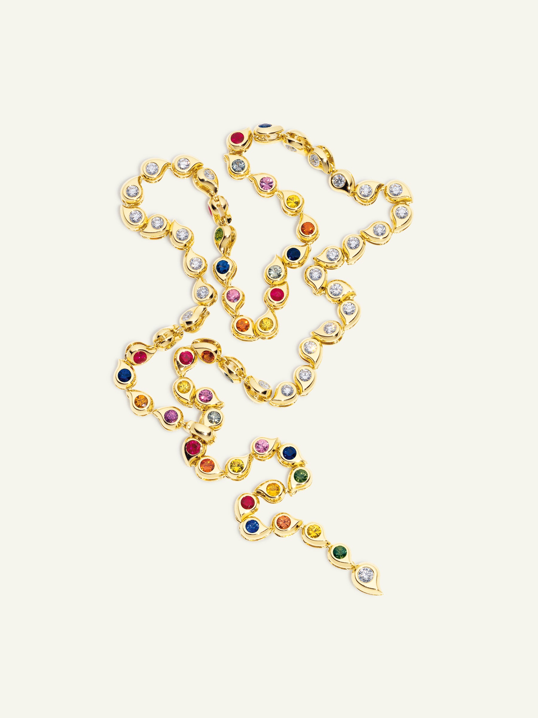 Collier SNOWFLAKES Rivière Classic / 'Candy'