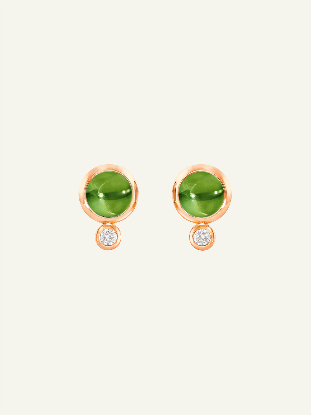 Earrings BOUTON Peridot / Classic Peridot
