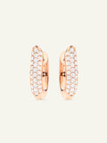 SIGNATURE Hoop Ohrringe mit Diamant Pavé