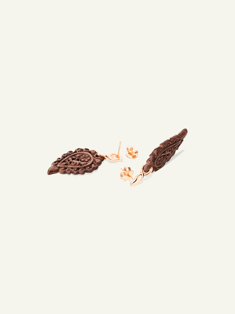 Earrings INDIA Snakewood