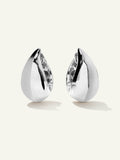 Earrings SIGNATURE Huggies Curved Drop