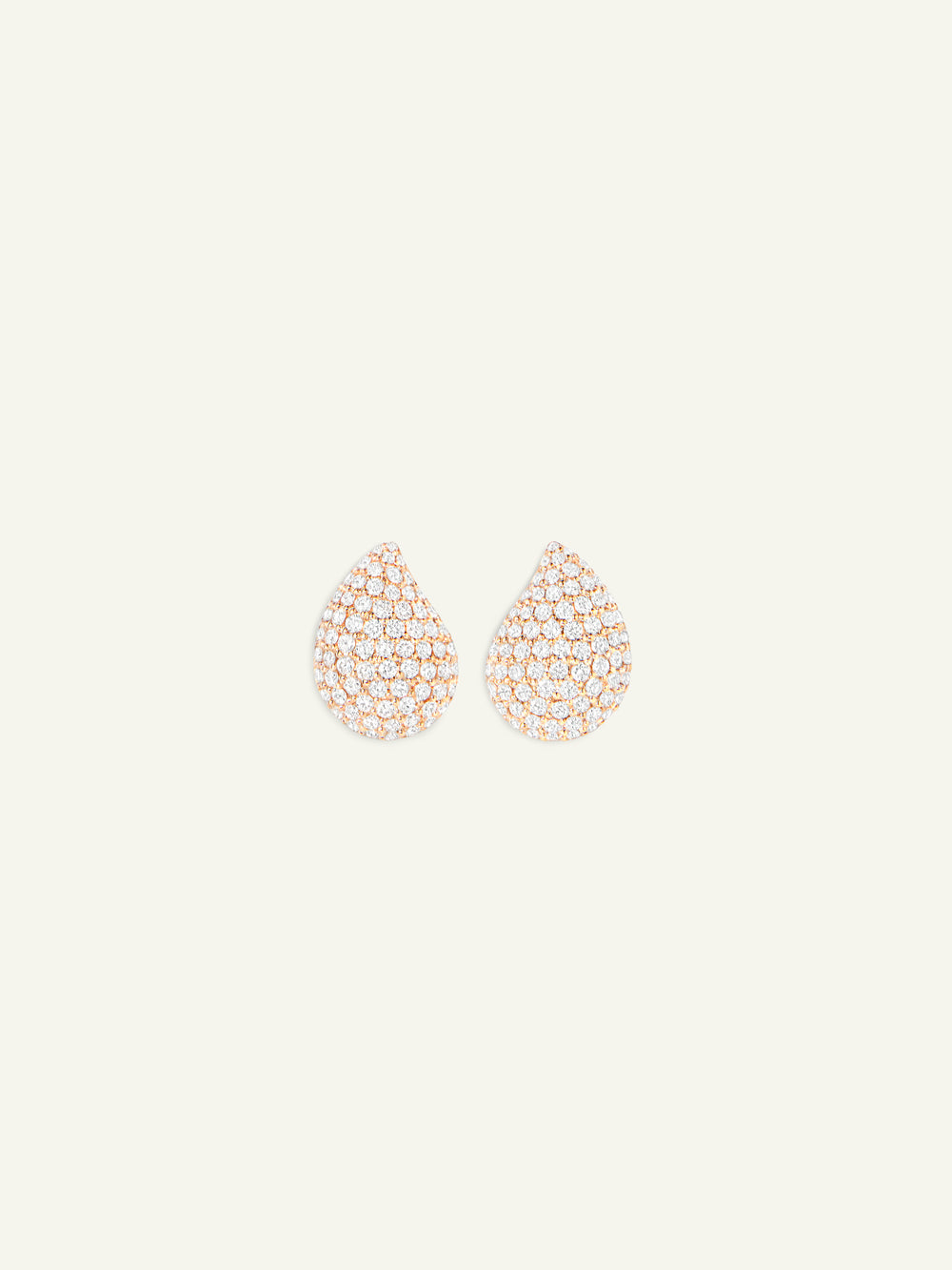 Earrings SIGNATURE Stud small Diamond Pavé mit Diamant Pavé