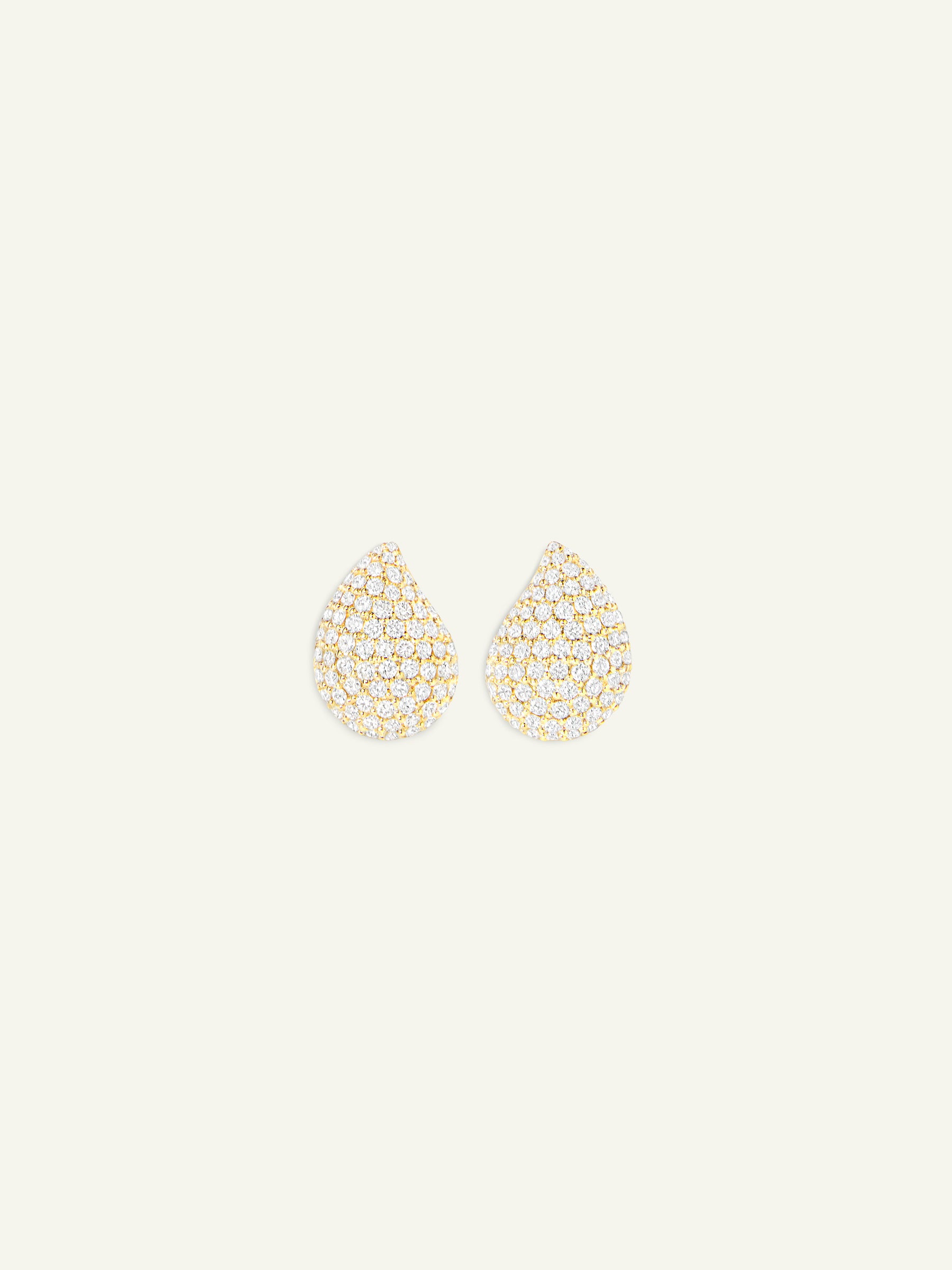 Earrings SIGNATURE Stud small Diamond Pavé with Diamond Pavé