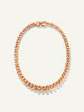 ALWAYS DIAMONDS Alternating Graduated Necklace in 'Classic'