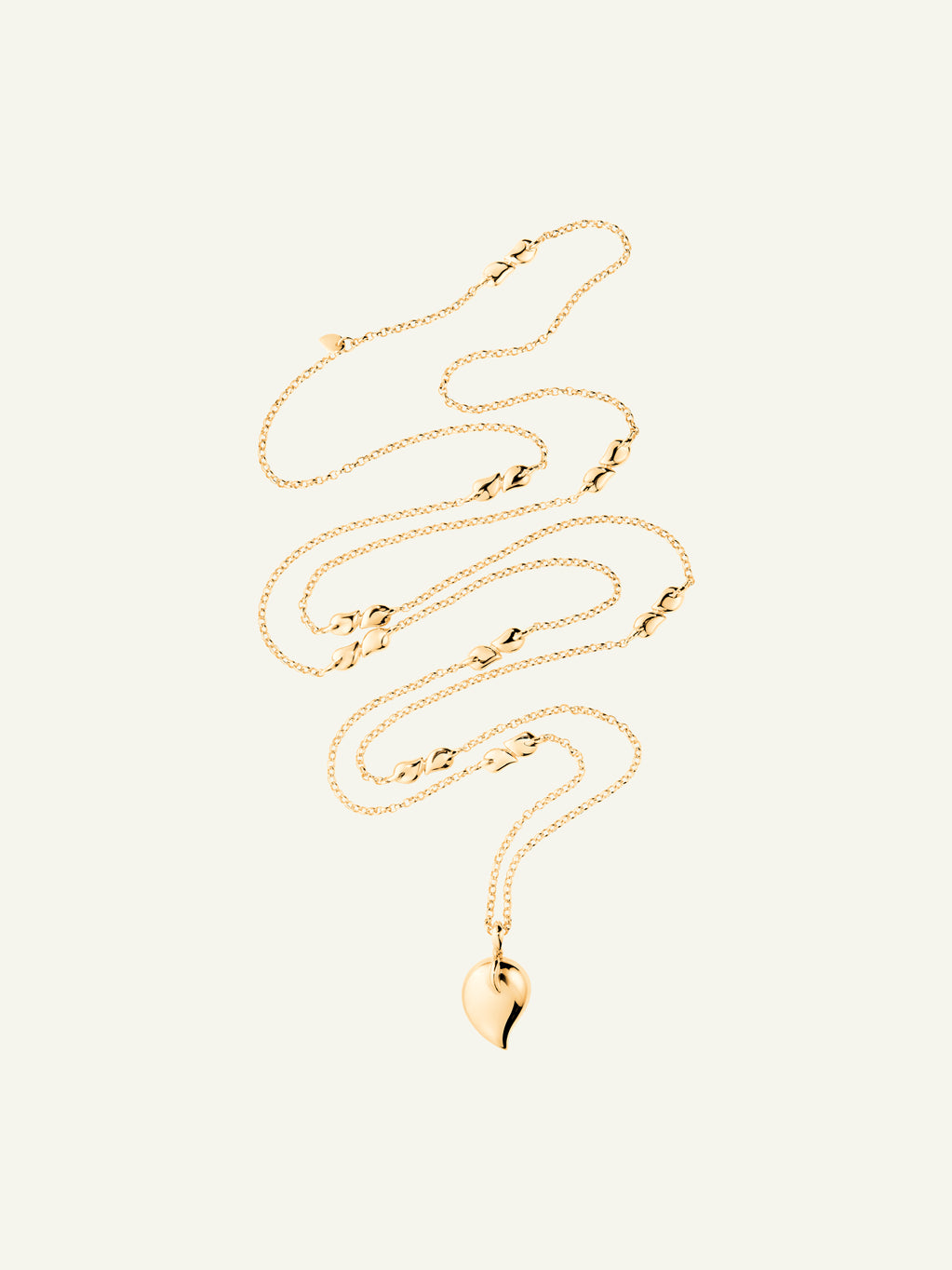 SIGNATURE Necklace Drop 18K Gelbgold