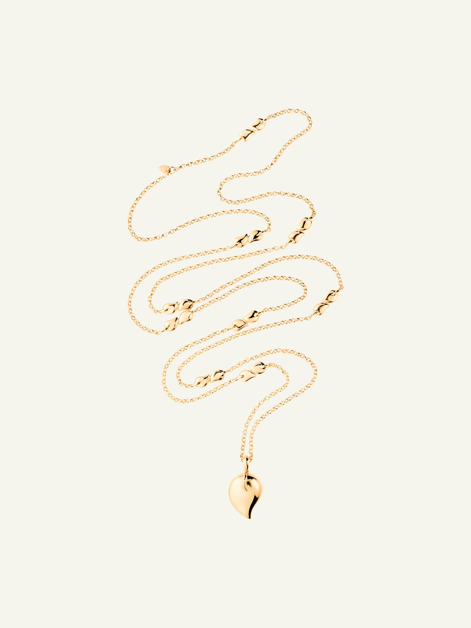 SIGNATURE Necklace Drop 18K Gelbgold