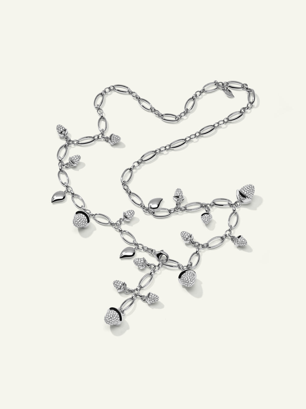 Necklace MIKADO Diamond Pavé - 56 cm mit Diamant Pavé