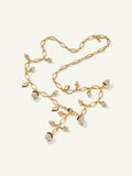 MIKADO Necklace, 56 cm with Diamond Pavé