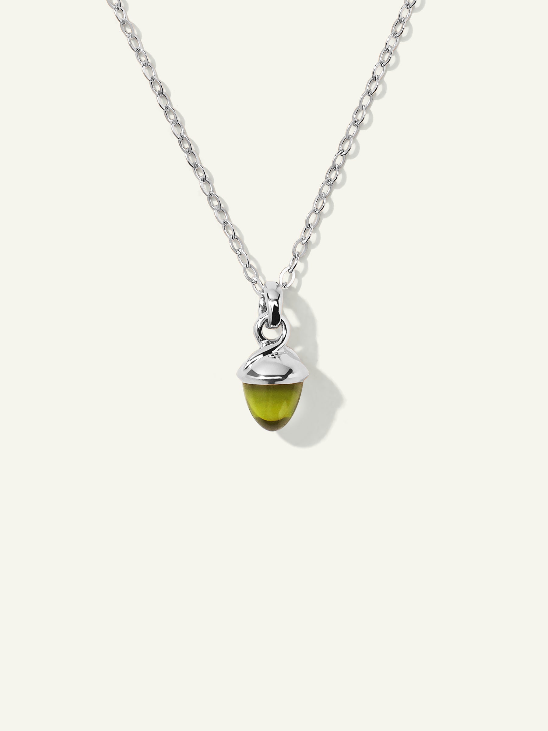 Necklace 'myMIKADO' with Peridot Peridot
