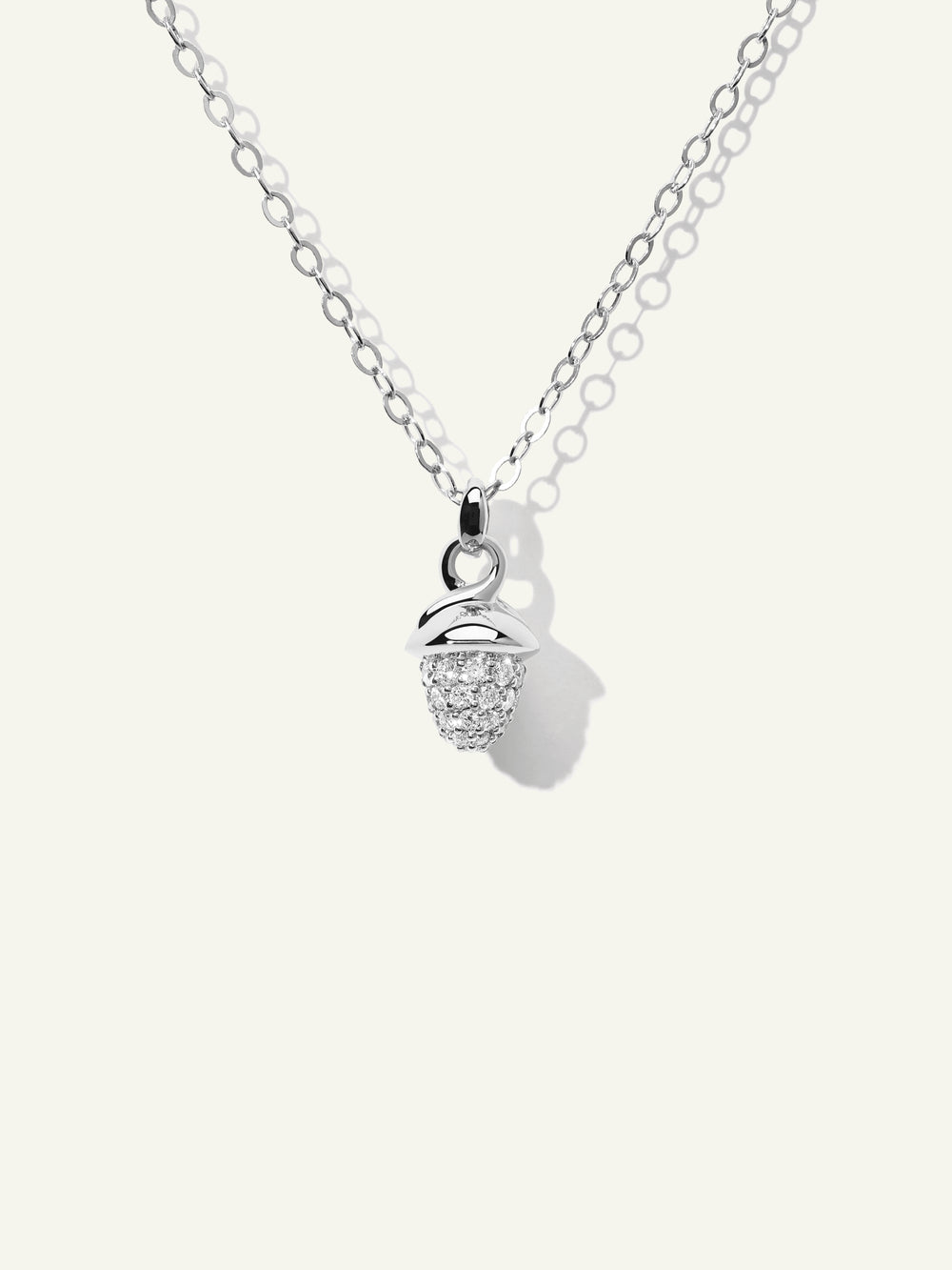 Necklace 'myMIKADO' with Diamond Pavé 18K Weißgold