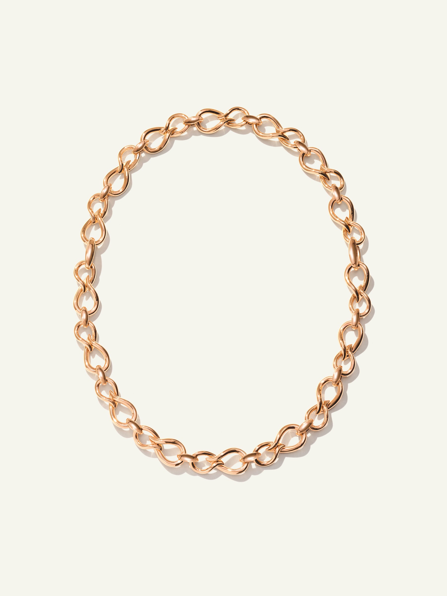 N-SIG-DDr-49-rg | Necklace SIGNATURE Double Drop 49 cm