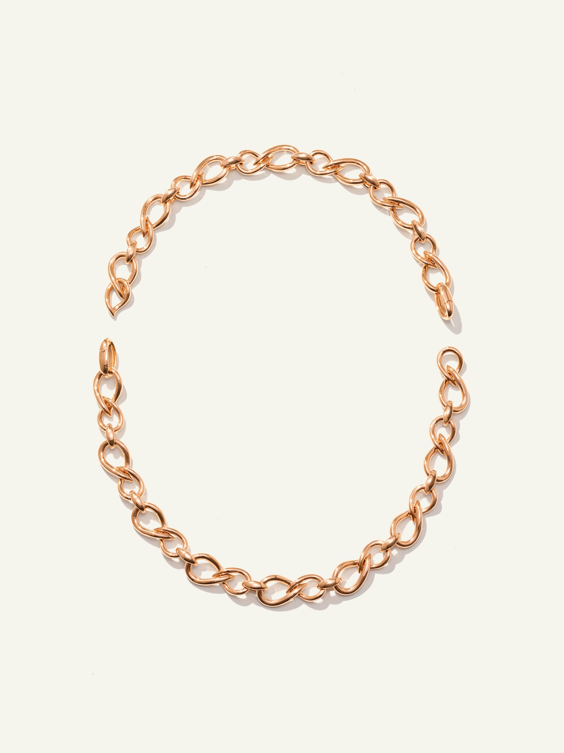 N-SIG-DDr-49-rg | Necklace SIGNATURE Double Drop 49 cm