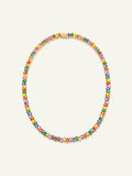Necklace SIGNATURE Rivière pear shape 'Candy' Sapphires