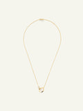 SIGNATURE 2 Drops Halskette Sand Mondstein und Diamant Pavé